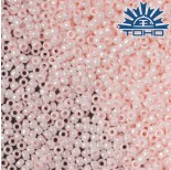 Zdjęcie - Koraliki TOHO Round 11/0 Opaque-Lustered Baby Pink